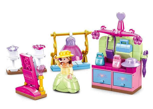Sluban Girl's Dream | Set constructie Magazin de Imbracaminte | 103 Piese
